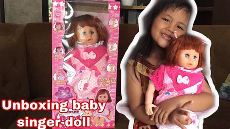 Unboxing Mainan Boneka Baby Singer Doll Ara Channel Youtube