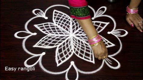 Creative Friday Kolam Designs For Varalakshmi Vratham Friday Muggulu