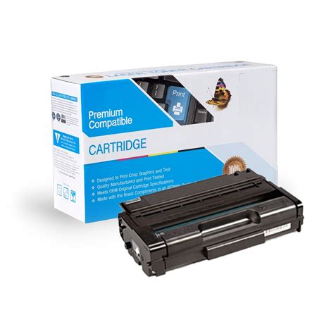 Cartridge Compatible With Ricoh 406465 Reman MICR Toner For SP3400 3410