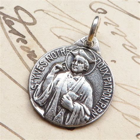 St Yves - Patron Of Lawyers, Judges - Antique Reproduction - Rosa ...