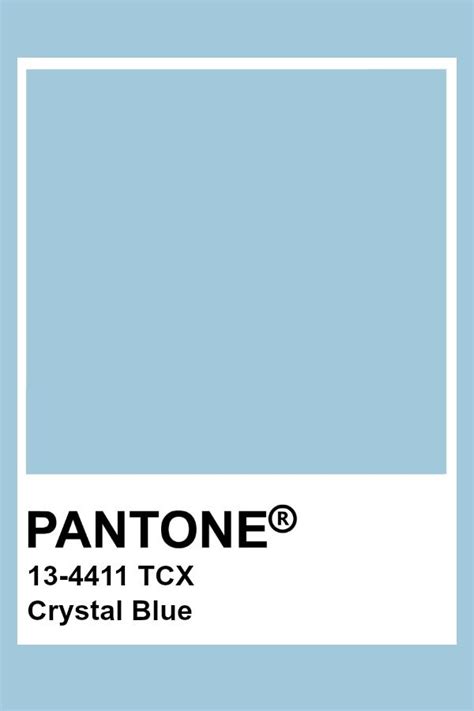 Pantone Crystal Blue Kleurenpaletten Moodboard Kleurenschema