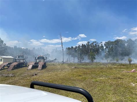 Fire Officials 3 Acre Brush Fire Began As Unauthorized Pile Burn In