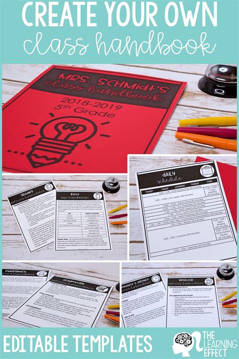 Student Handbook Template