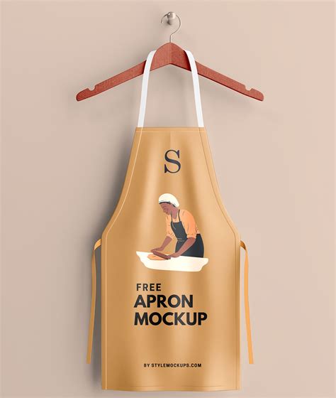 Free Apron Mockup Psd Images Behance