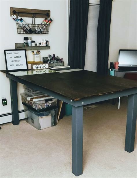 Diy Craft Room Table Craft Table Craft Room Tables Diy Craft Room