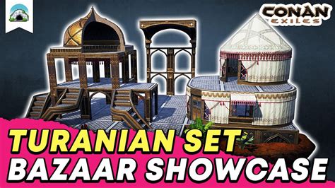 Turanian Building Set Expansion The First Rounded Pieces And Tents Bazaar Showcase Conan