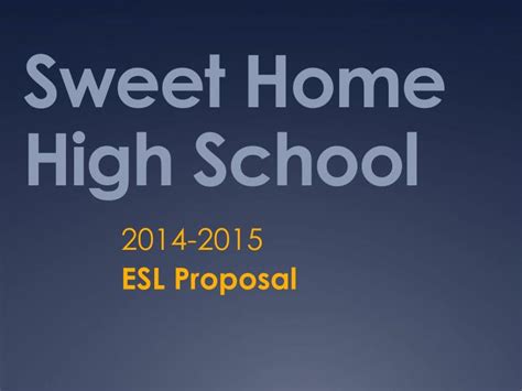 Ppt Sweet Home High School Powerpoint Presentation Free Download