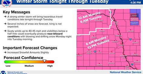 Winter storm conditions expected in Northeast Nebraska Monday through ...