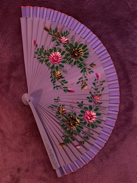 Handpainted Mexican Hand Fans Etsy