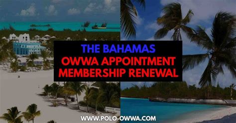 Schedule OWWA Appointment Membership Bahamas POLO OWWA