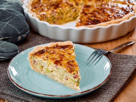 Quiche Mit Lauch Und Schinken