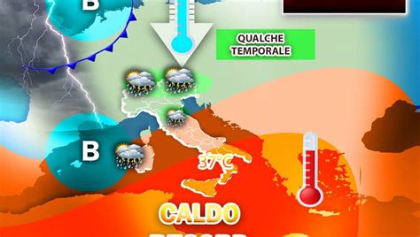 Previsioni Meteo Qualche Temporale Al Nord Caldo Africano Da Record