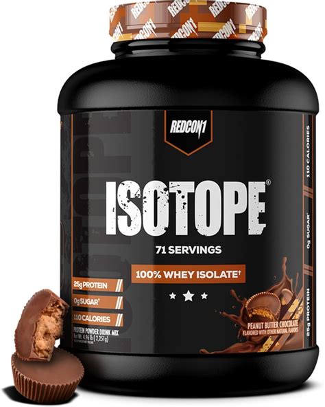 Amazon REDCON1 Isotope 100 Whey Isolate Peanut Butter Chocolate