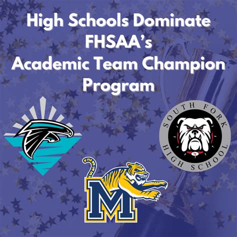 MCSD High Schools Dominate in FHSAA’s Academic Team Champion Program ...