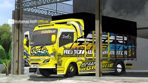 Share Mod Dan Livery Review Mod Truck Isuzu Nmr Mukhlas Full