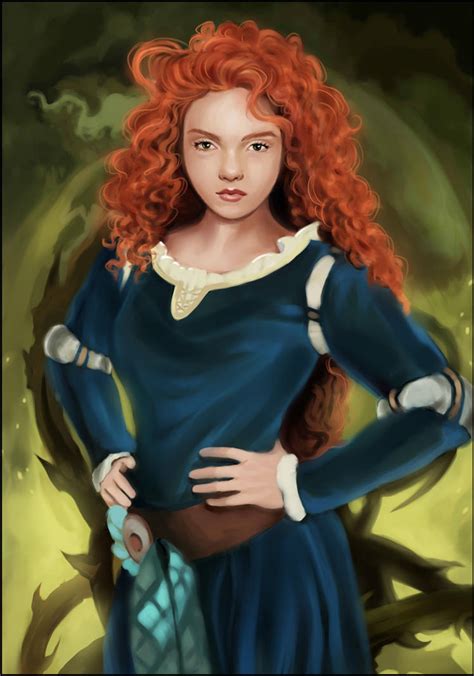 Merida Brave By Martadewinter On Deviantart