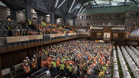 Curtain Slowly Lifts On Parliament S Revamped West Block Cbc News