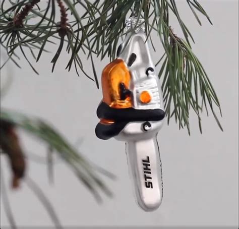 Stihl Christmas Chainsaw Ornament Vc Traders