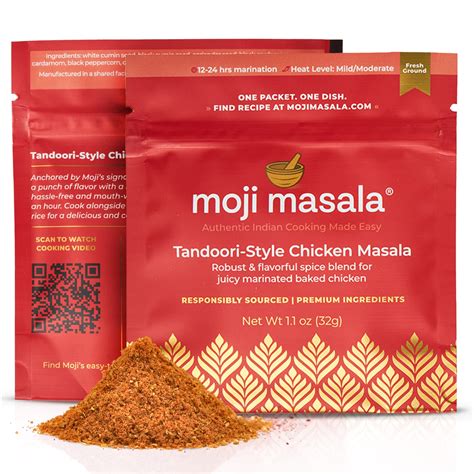 Amazon Moji Masala Indian Spice Kits Tandoori Chicken Masala