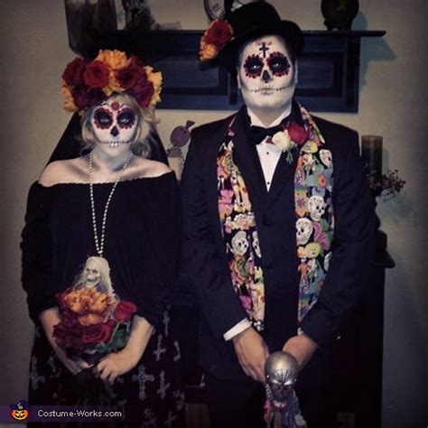 Sugar Skull Couple Costume | DIY Costumes Under $25