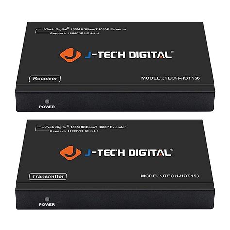 J Tech Digital Long Range HDMI Extender Over Cat6 India Ubuy