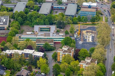 Luftbild Herne Neubau Eines Geb Udekomplex Der Polizei Am Harpener