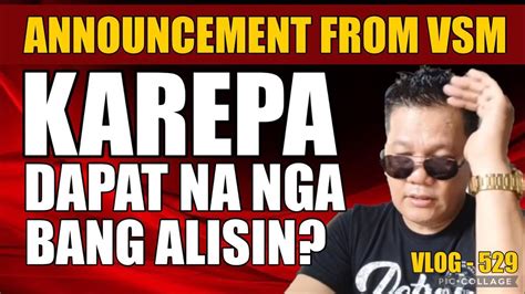 Announcement From Vsm Karepa Aalisin Na Nga Ba Youtube