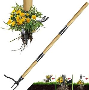 Amazon Gardtech Weed Puller Tool Inch Stand Up Weed Puller