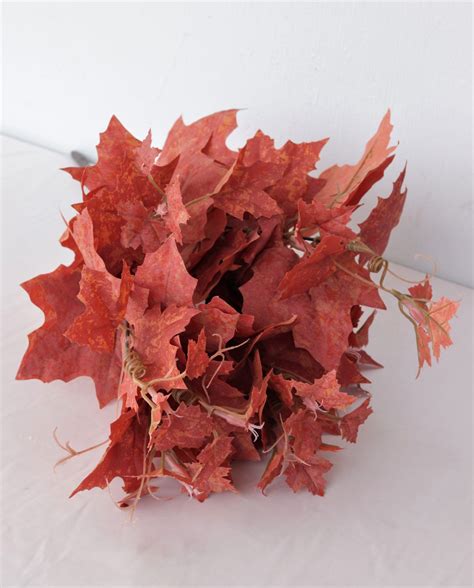 Artificial Maple Leaf Bunch Premium Wholesale Artificial Flowers