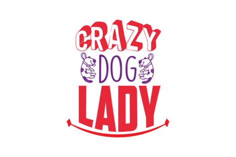 Crazy Dog Lady Graphic by TheLucky · Creative Fabrica