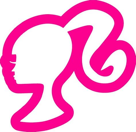 Barbie Logo Head Svg Png Jpeg Digital File Etsy