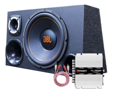 Caixa Trio Completa Jbl Selenium 12 Polegadas Modulo Tl 1500 Caixas