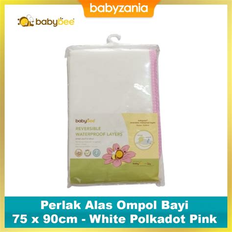 Babybee Reversible Waterproof Layers Perlak Alas Ompol Bayi X Cm