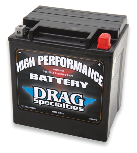 Drag Specialties YIX30L High Performance AGM Battery For Harley Touring