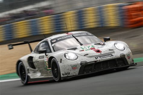 Porsche 911 Rsr Finished The 24 Hours Of Le Mans On The Podium