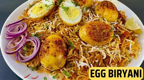 Restaurant Style Egg Biryani Recipe L Egg Biryani Recipe At Home L How