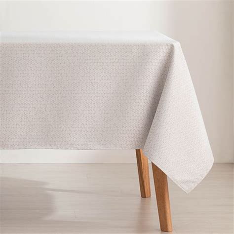 Mantel Antimanchas Rectangular X Cm Algod N Jacquard Impermeable