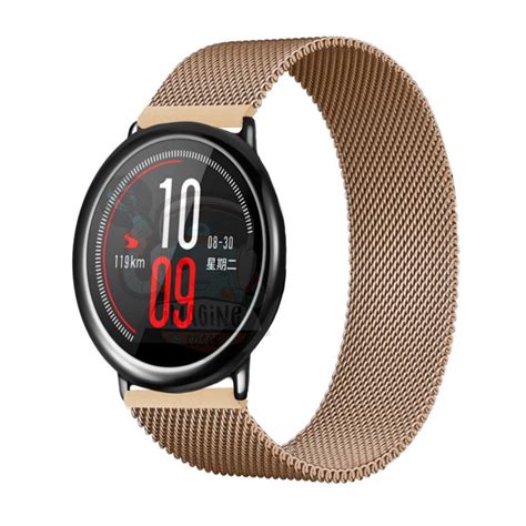 Pulseira De Metal Magn Tica Ma Para Amazfit Pace A Novo Submarino