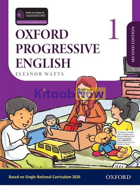 Oxford Progressive English Book 1 SNC 2nd Edition KitaabNow