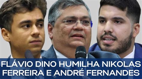 Fl Vio Dino Humilha Nikolas Ferreira E Andr Fernandes Youtube