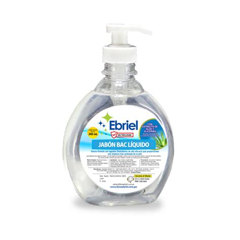 Jab N Liquido Bac Ebriel L Nea Empresarial Ltimos Productos En Stock