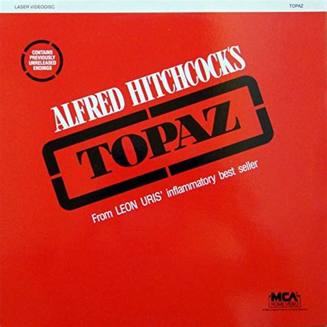 Buy Laser Disc Laserdisc Of Alfred Hitchcock S Topaz With All Three