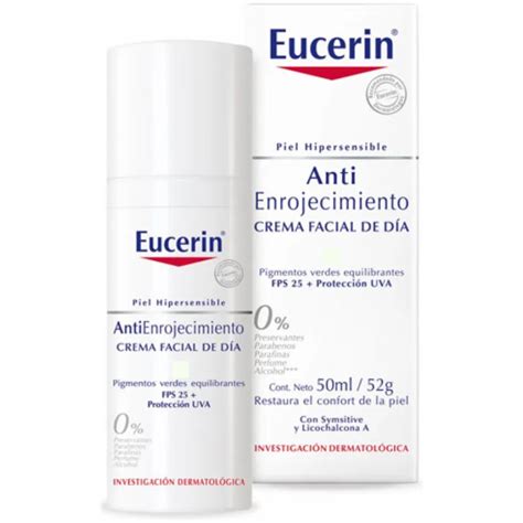 Eucerin Crema Facial Antienrojecimiento De Dia FPS 25 50ml Perfumeria