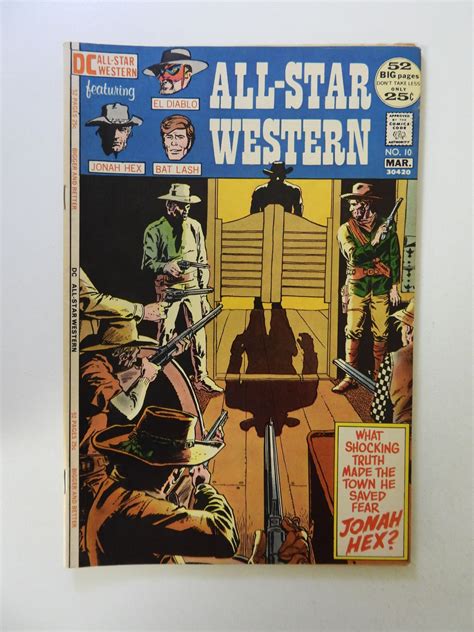 All Star Western 10 1972 1st Appearance Of Jonah Hex FN VF Condition