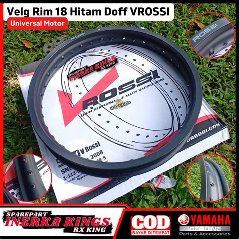 Jual Velg Velk Rim 18 Ukuran 160 185 215 Hitam Doff ORIGINAL VROSSI V