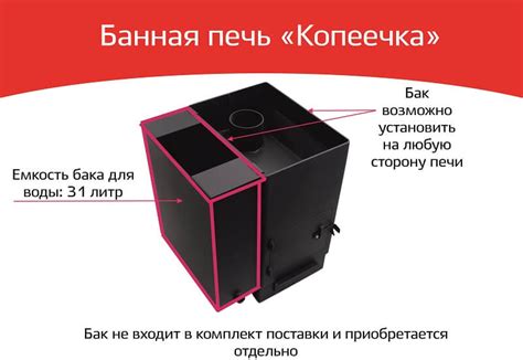 Печь-каменка для бани НМК Копеечка купить в Новосибирске