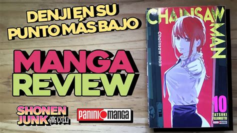 Chainsaw Man Tomo 10 Manga Review Panini Manga YouTube