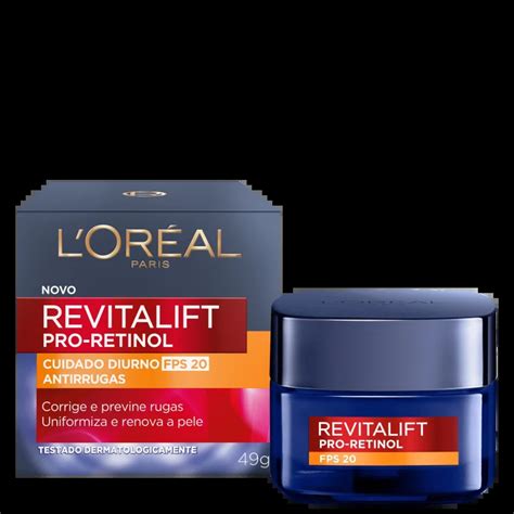 Creme Pro Retinol Revitalift Antirrugas Fps Lor Al Paris