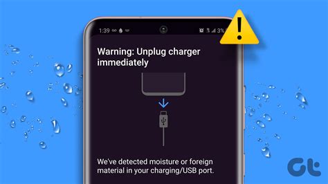 How To Fix Moisture Detected Error On Samsung Phones Guiding Tech