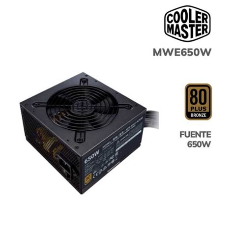 Fuente Cooler Master Mwe W Plus Bronze V Mpe Acaab Us Pc